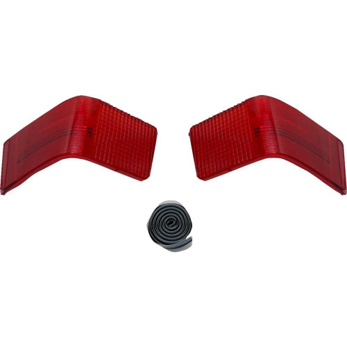 CUSTOM DYNAMICS CDTPLENSR Custom Dynamics Taillight Lens - Tour-Pak - Red Cd-Tp-Lens-R